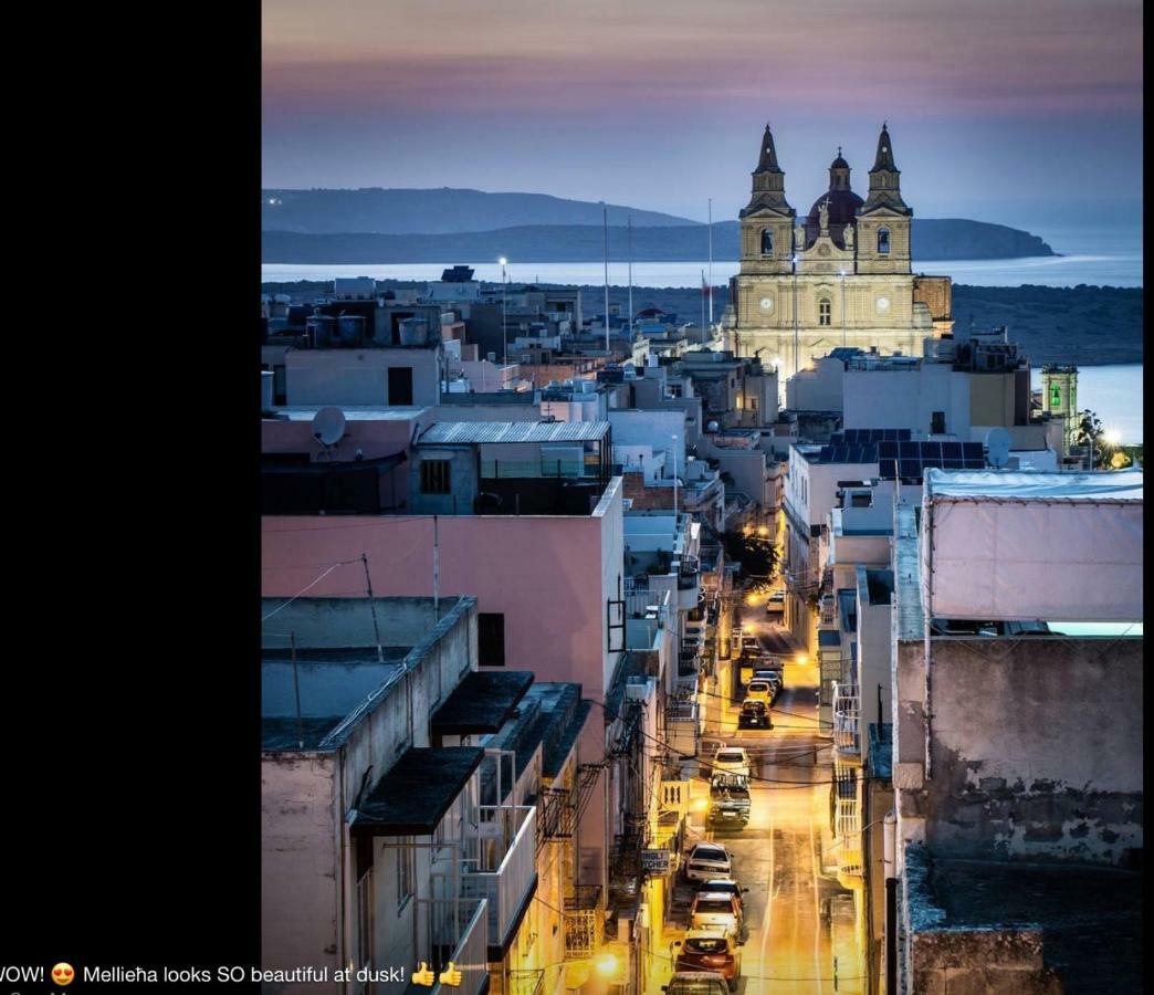Apartamento Francis Flats Modern Penthouse Mellieħa Exterior foto